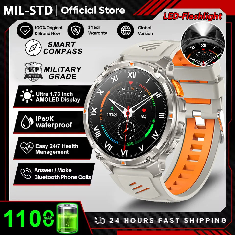 T-Rex3 Ultra Military Smart watches