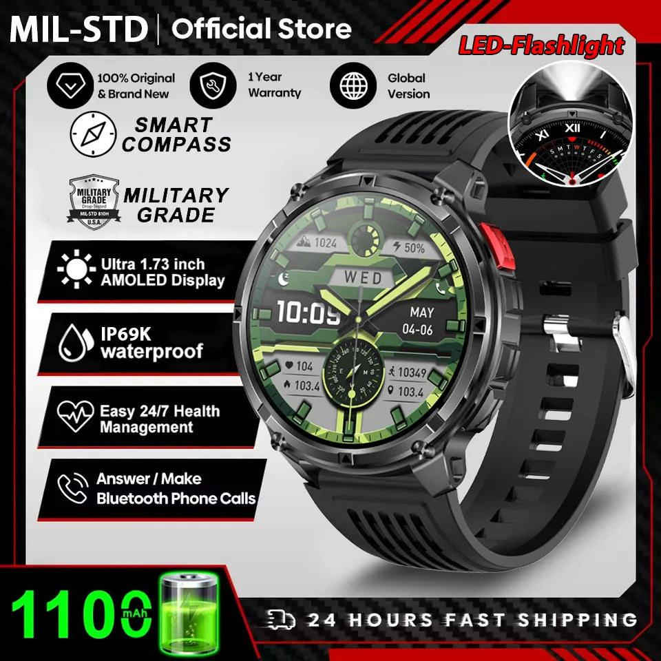 T-Rex3 Ultra Military Smart watches