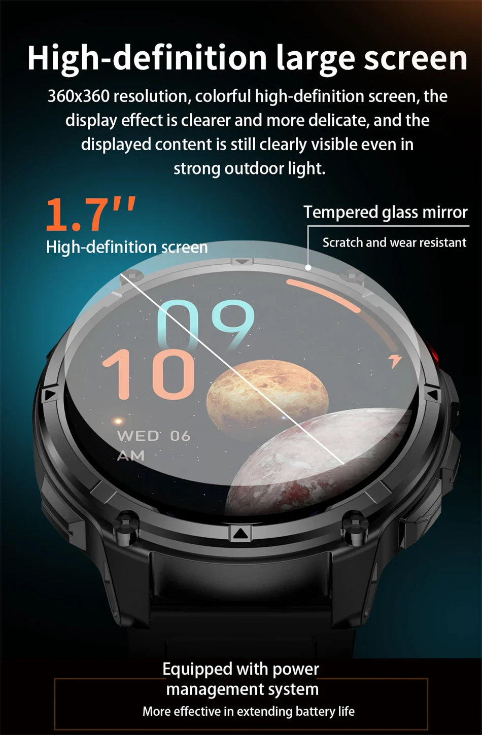 T-Rex3 Ultra Military Smart watches