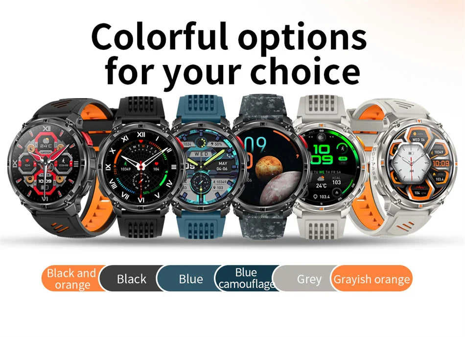 T-Rex3 Ultra Military Smart watches