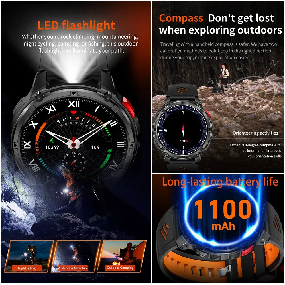 T-Rex3 Ultra Military Smart watches