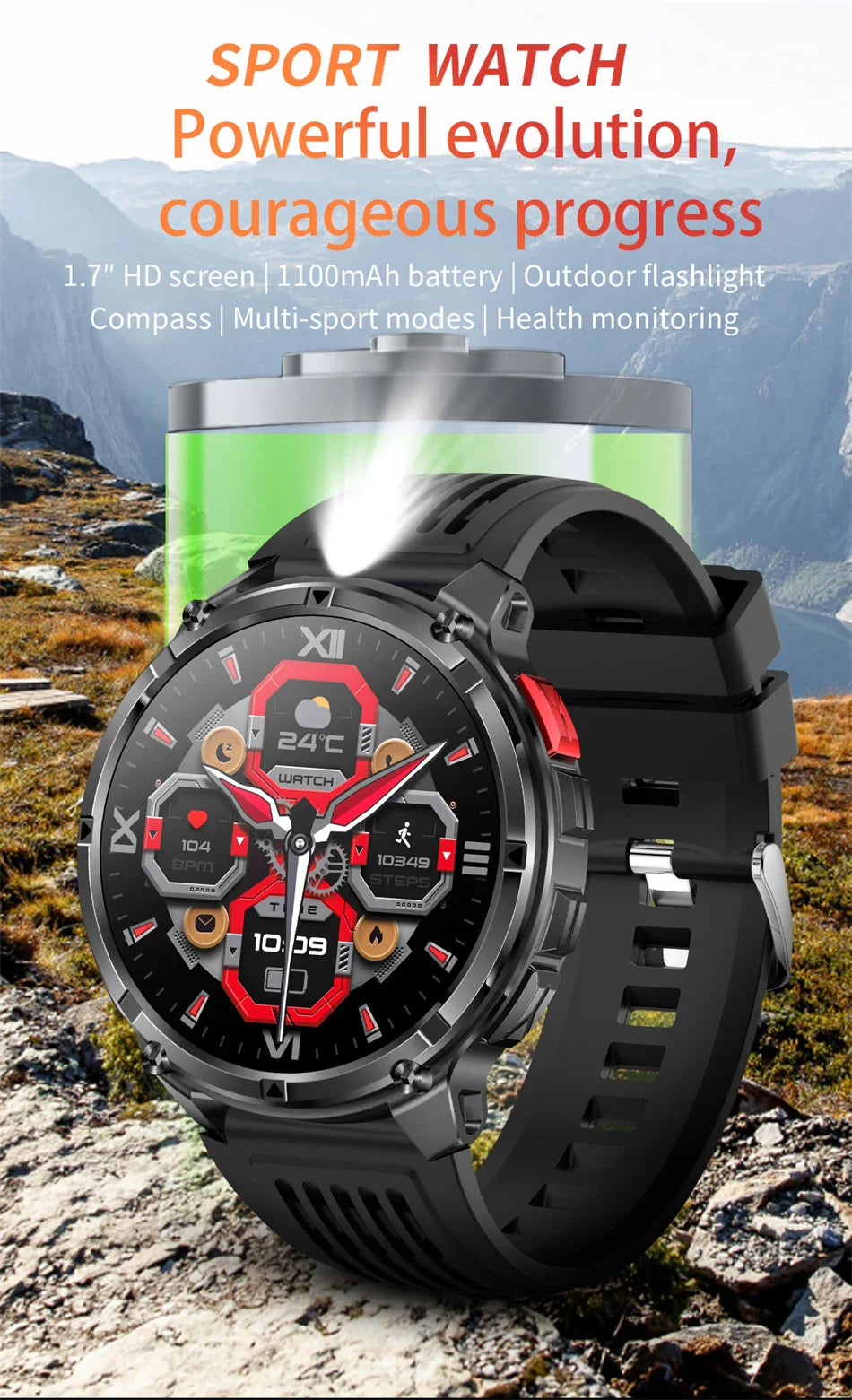 T-Rex3 Ultra Military Smart watches
