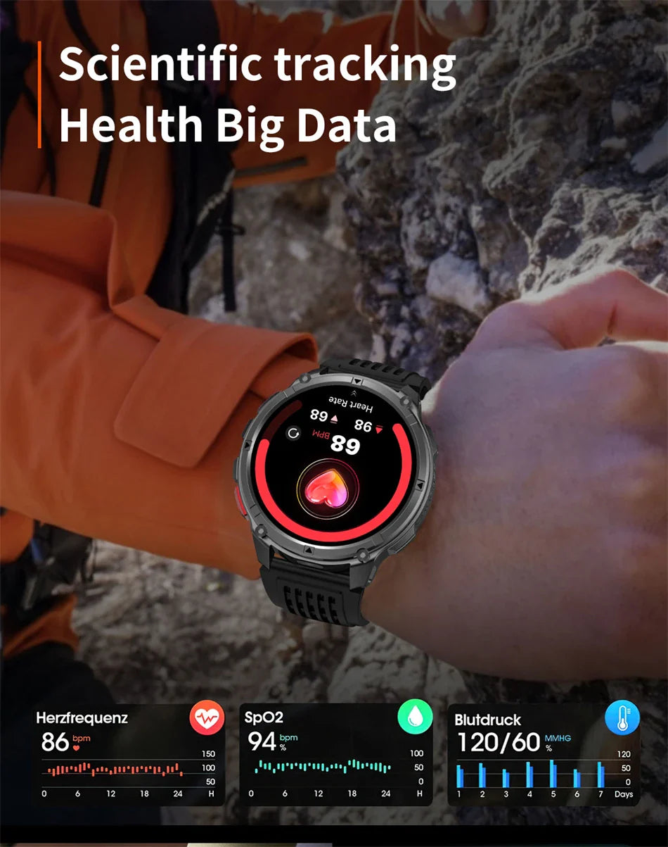 T-Rex3 Ultra Military Smart watches