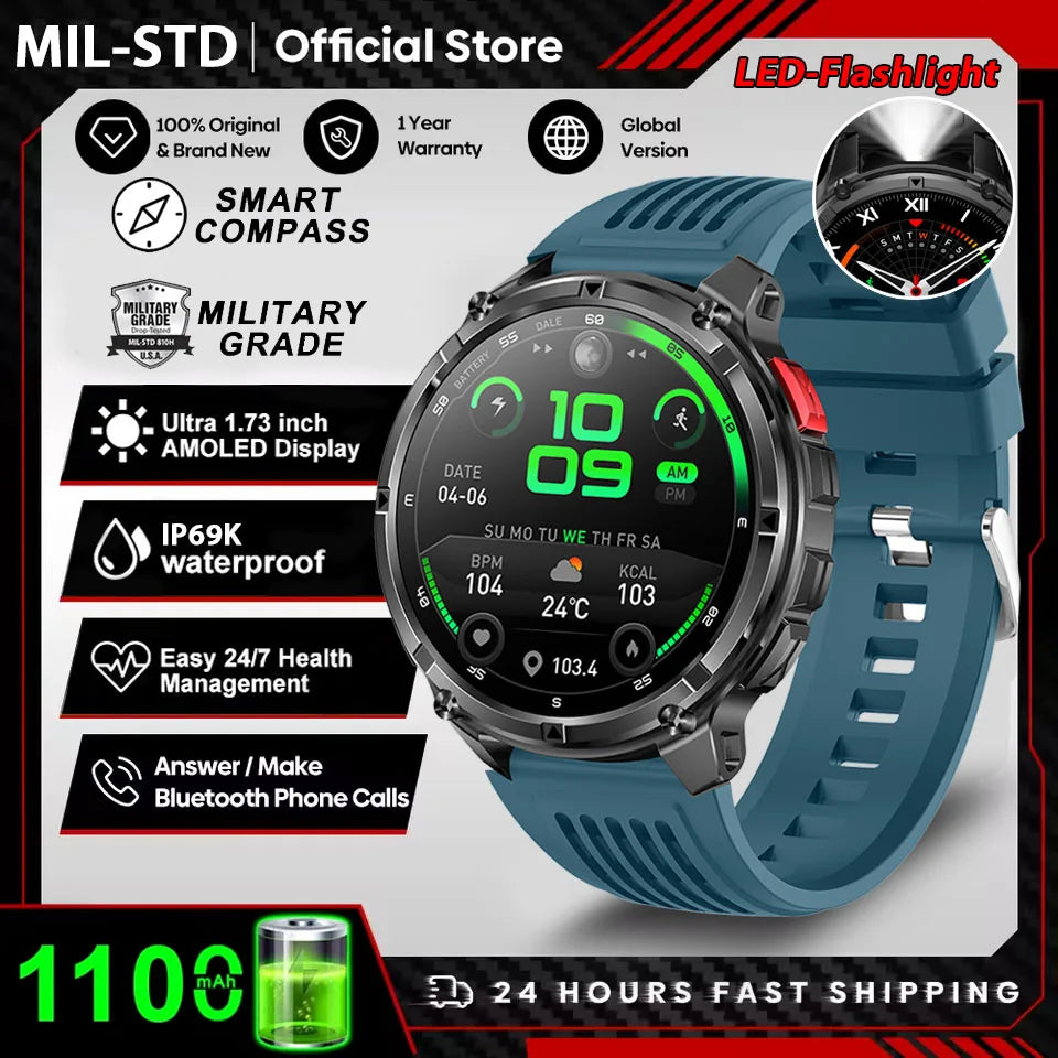 T-Rex3 Ultra Military Smart watches