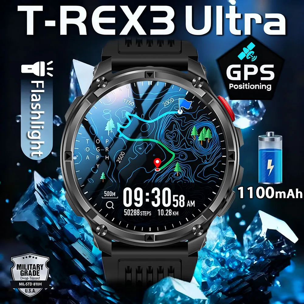 T-Rex3 Ultra Military Smart watches