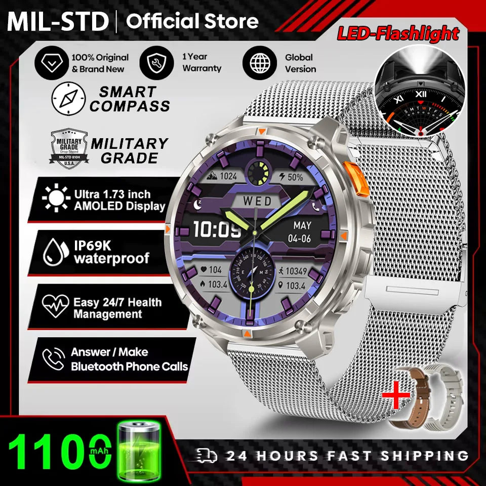 T-Rex3 Ultra Military Smart watches