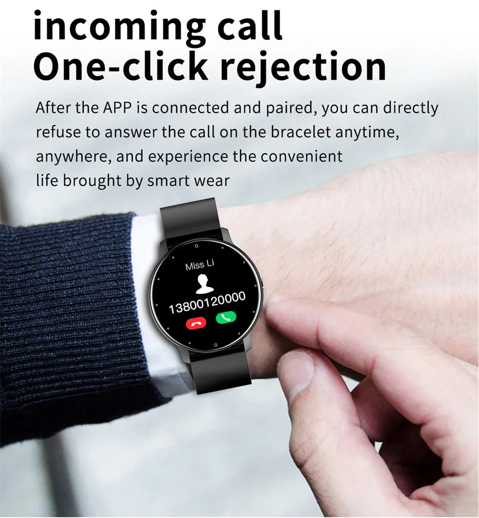Smart Watch for Men - Sports Fitness Tracker Bluetooth Call